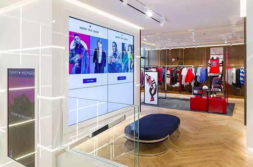 Tommy Hilfiger's Amsterdam store of the 