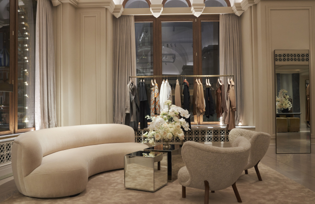 Burberry opens its Moscow flagship 