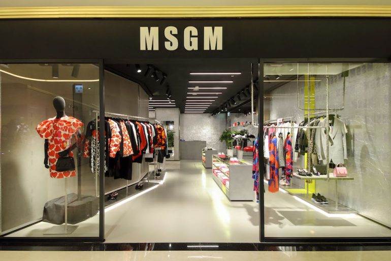 Msgm Opens First Store In Taiwan Gra
