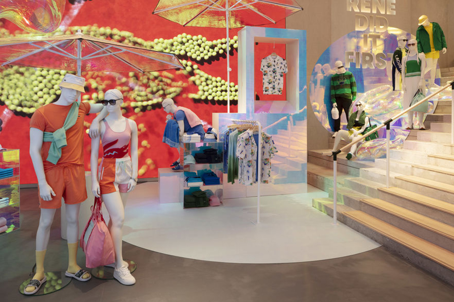 Dive Into The LACOSTE Vibrant Summer Pop-Up Store On Anfu Road